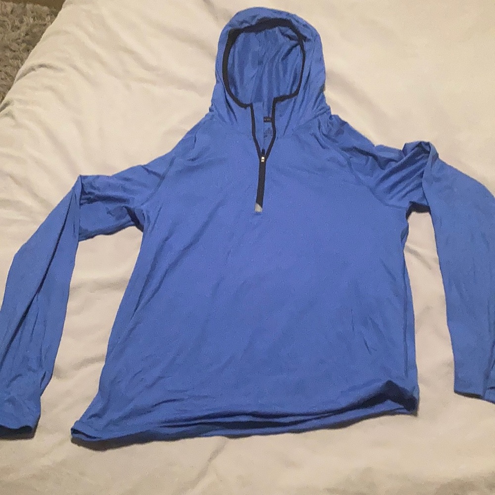 Hang zip long sleeve running shirt